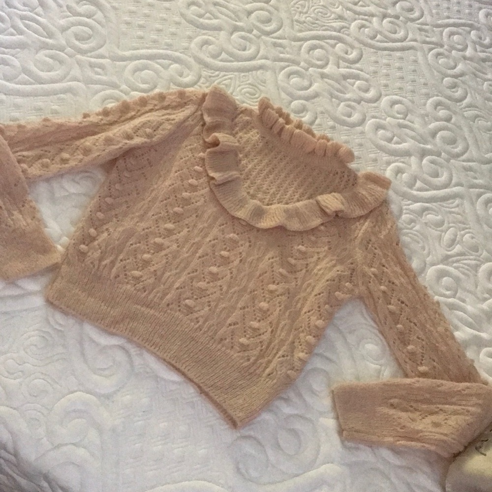 Zara ruffled sweater - Picture 4 of 6